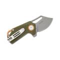 BLACK FOX PUCK FOLDING KNIFE, OD GREEN - G10BF-761 OD