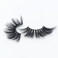 A pair of 25mm mink hair with false eyelashes, long curling, soft and unobtrusive eyelashes
