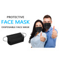 Disposable 3-Ply High Filtration Protective Facemasks