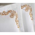 Luxury 5 star hotel embroidered bed linen duvet cover set