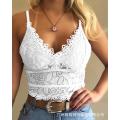 Women's summer chiffon lace outer wear ladies top