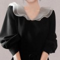 Hepburn style little black dress