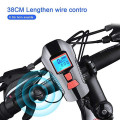 Waterproof Rechargeable Bicycle Led  light with speedometer