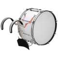 Bergen 20" Marching Bass Drum With Carrier &amp; Mallet