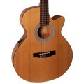 Cort CEC1 OP Electric-Classical Guitar - Open Pore Natural