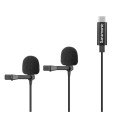 Saramonic LavMicro U3C Dual Lavalier Microphones (USB-C with 6m Cable)