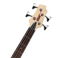 Cort Action 4-String PJ Bass - Open Pore Walnut