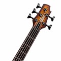 Cort C5 Plus ZBMH 5-String Bass Guitar w/ Markbass Pre - Open Pore Tobacco Burst