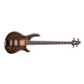Cort C4 Plus Ovangkol Top on Mahogany Wings Antique Brown Burst Electric Bass Guitar