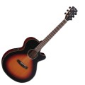 Cort SFX-E 3TSS Acoustic Electric Guitar - 3 Tone Sunburst Finish