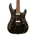 Cort KX300 Ash Top Electric Guitar - Etched Black Gold