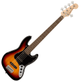 Squier Affinity Series Jazz Bass V 5-String Bass Guitar - 3-Tone Sunburst