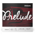 D'Addario Prelude 3/4 Scale Cello String Set - Medium Tension