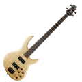 Cort Action Bass DLX 4-String Bass w/ Markbass EQ - Open Pore Natural