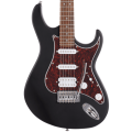 Cort G110 Electric Guitar - HSS - Open Pore Black