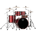 Mapex Saturn Evolution Rock Maple 4-Piece Shell Pack - Tuscan Red Lacquer (Hardware, Cymbals & Sn...