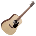 Martin D-X2E Dreadnought Acoustic-Electric Guitar - Natural with Mahogany