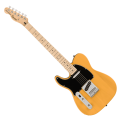 Squier Affinity Series Telecaster Left-Handed Electric Guitar - Maple Fingerboard - Buttersc...