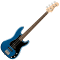 Squier Affinity Series Precision Bass PJ 4-String Bass Guitar - Laurel Fingerboard - Lake Pl...