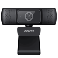 Ausdom AF640 1080p FHD Wide Angle Desktop Webcam  Black