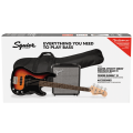 Squier Affinity Series Precision Bass PJ Pack with Amp - 3-Color Sunburst