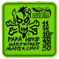 Ernie Ball Papa Het's Hardwired Master Core Signature Limited Edition Electric Guitar Strings - 3...