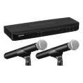 Shure BLX288/PG58-M17 Dual-Channel Wireless Handheld Microphone System