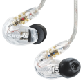 Shure SE215 Pro Sound-Isolating In-Ear Monitor Earphones - Clear