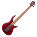 Cort Artisan B5 Element 5-String Bass Guitar - Open Pore Burgundy Red