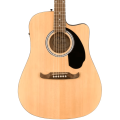 Fender FA-125CE Acoustic-Electric Guitar - Walnut Fingerboard - Natural
