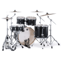 Mapex Mars Maple 5-Piece Rock Shell Pack (Excludes Hardware and Cymbals) - Matt Black