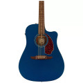 Fender Redondo Player Acoustic Guitar - Walnut Fingerboard - Lake Placid Blue