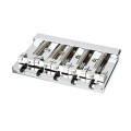 Fender HiMass 5-String Bass Wide Bridge Assembly With Zinc Saddles, Chrome