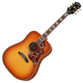 Epiphone Masterbuilt Hummingbird Acoustic Guitar - Aged Cherry Sunburst Gloss