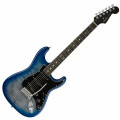 Fender American Ultra Limited Edition Stratocaster Electric Guitar, Denim Burst