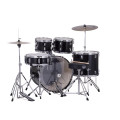 Mapex COMET Rock Drum Kit - Dark Black (with Cymbals & Hardware)