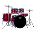 Mapex COMET Rock Drum Kit - Infra Red (with Cymbals & Hardware)
