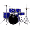 Mapex COMET Jazz Drum Kit - Indigo Blue (with Cymbals & Hardware)