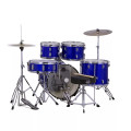 Mapex COMET Jazz Drum Kit - Indigo Blue (with Cymbals & Hardware)