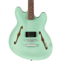 Fender Tom DeLonge Starcaster Semi-hollowbody Electric Guitar - Satin Surf Green