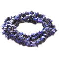 Lapis lazuli chip string, A Grade, 80cm