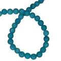 Apatite colored agate bead string, 6mm, 40cm