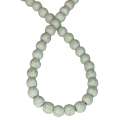 Colored Howlite bead string, light mint, round, 4mm, 40cm