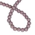 Colored Howlite bead string, lavender, round, 4mm, 40cm