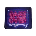 Neon Game Over Mouse Mat Blue (Prima)