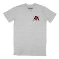 Hunter X Hunter Logo Back Characters Tee Grey Melange