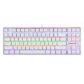 REDRAGON KUMARA Mechanical 87 Key,RGB Backlit Gang Keyboard - White