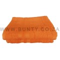 Bunty's Surplus Bath Sheet - Design 023 - 090x150cm - Orange 02 Pc Pack