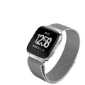 Milanese Loop for Fitbit Versa -Silver S/M