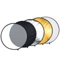 5-in-1 Round Light Reflector for Photography -110cm